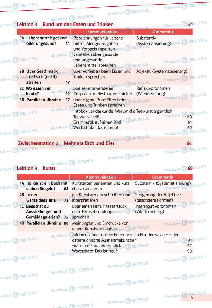 Підручники Німецька мова 11 клас сторінка 5