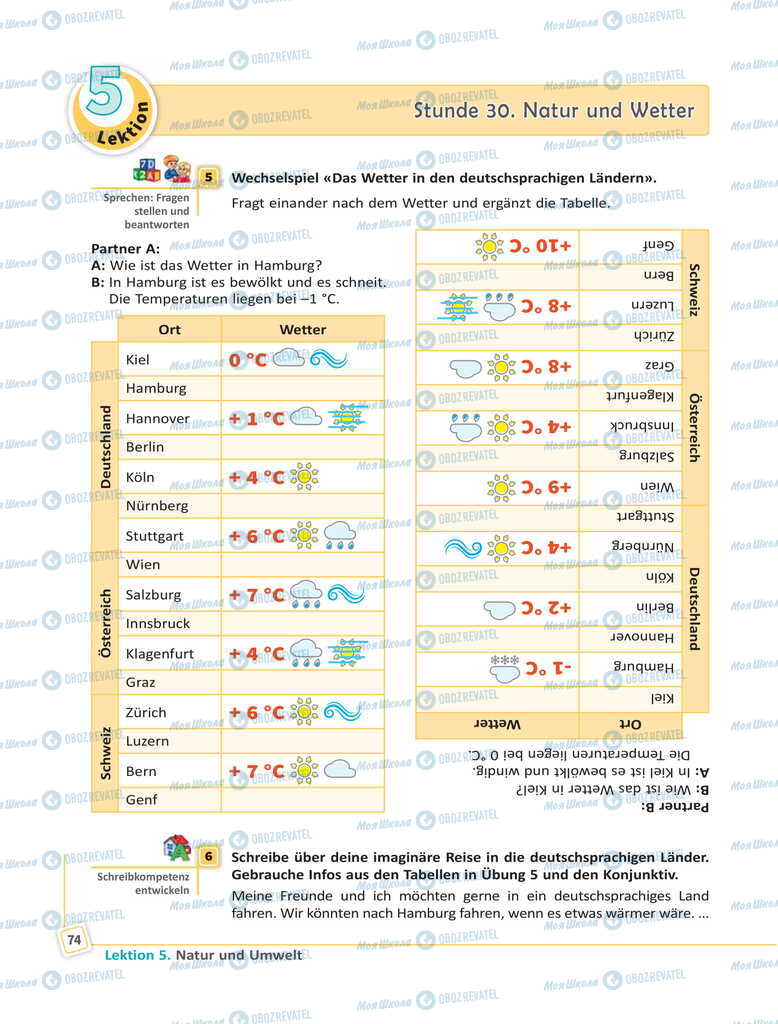 Учебники Немецкий язык 11 класс страница 74