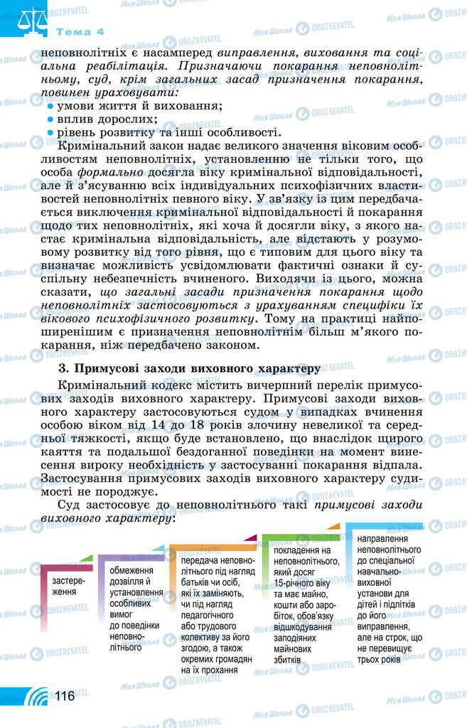 Учебники Правоведение 11 класс страница 116