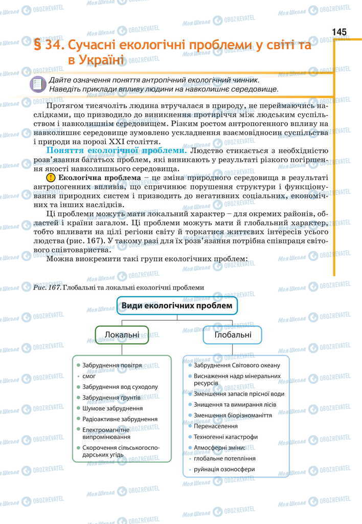 Підручники Біологія 11 клас сторінка 145