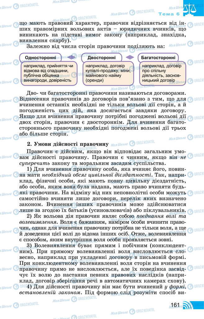 Учебники Правоведение 11 класс страница 161