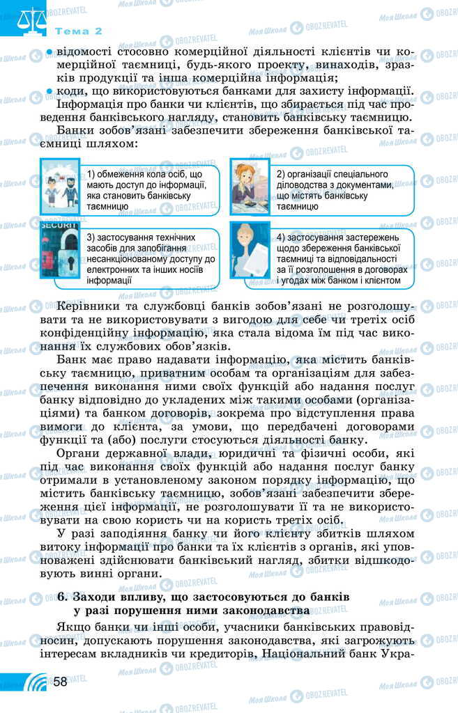 Підручники Правознавство 11 клас сторінка 58