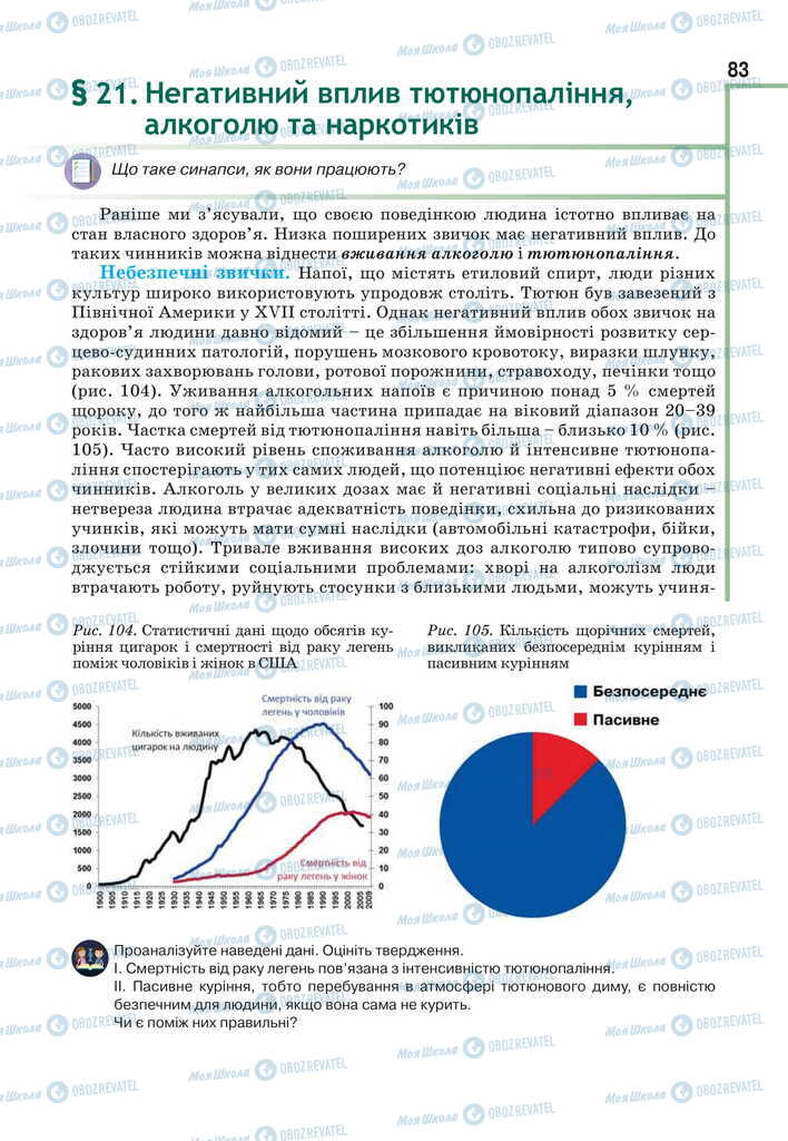 Учебники Биология 11 класс страница 83