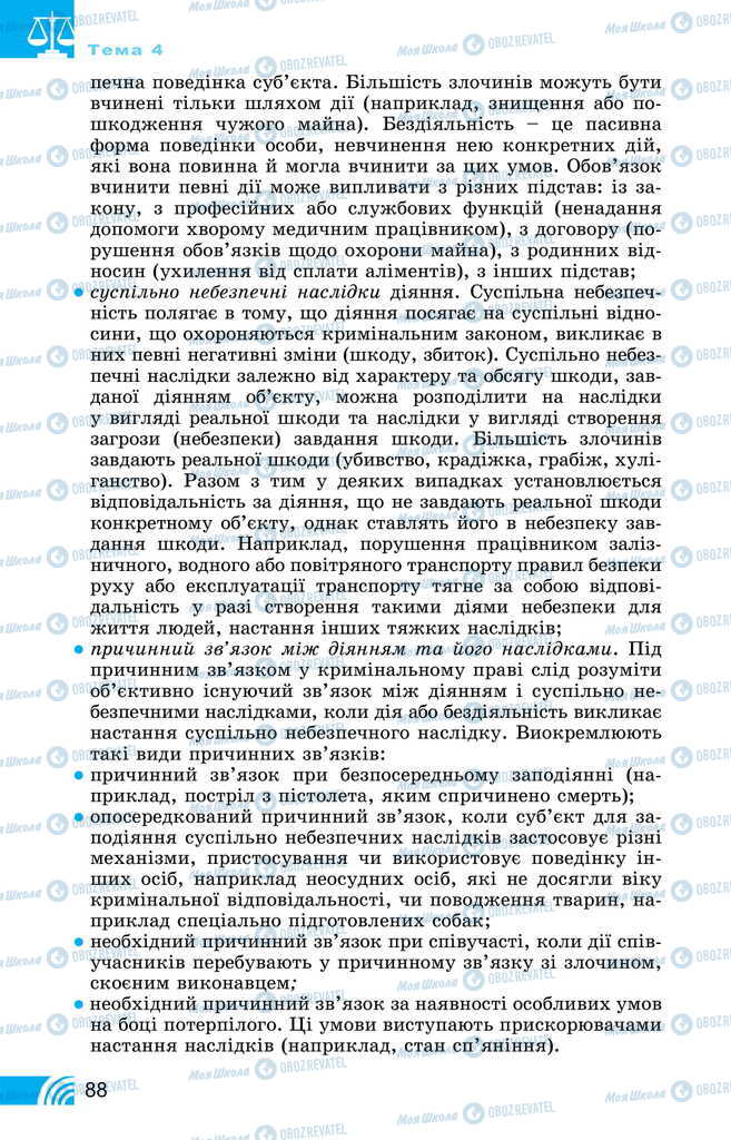 Підручники Правознавство 11 клас сторінка 88