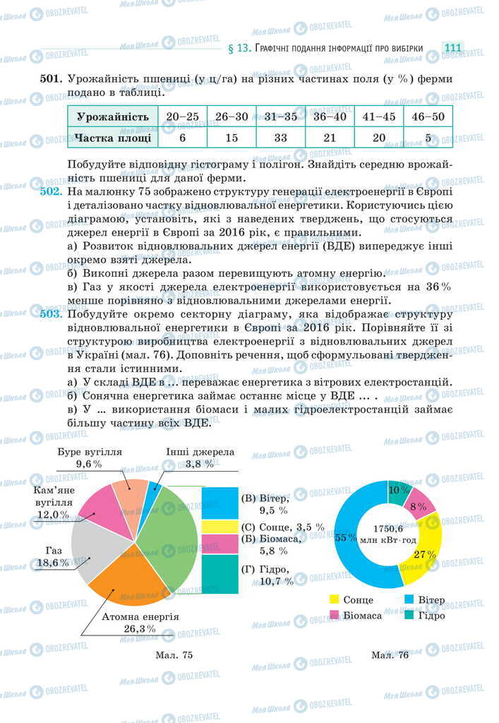 Учебники Математика 11 класс страница 111