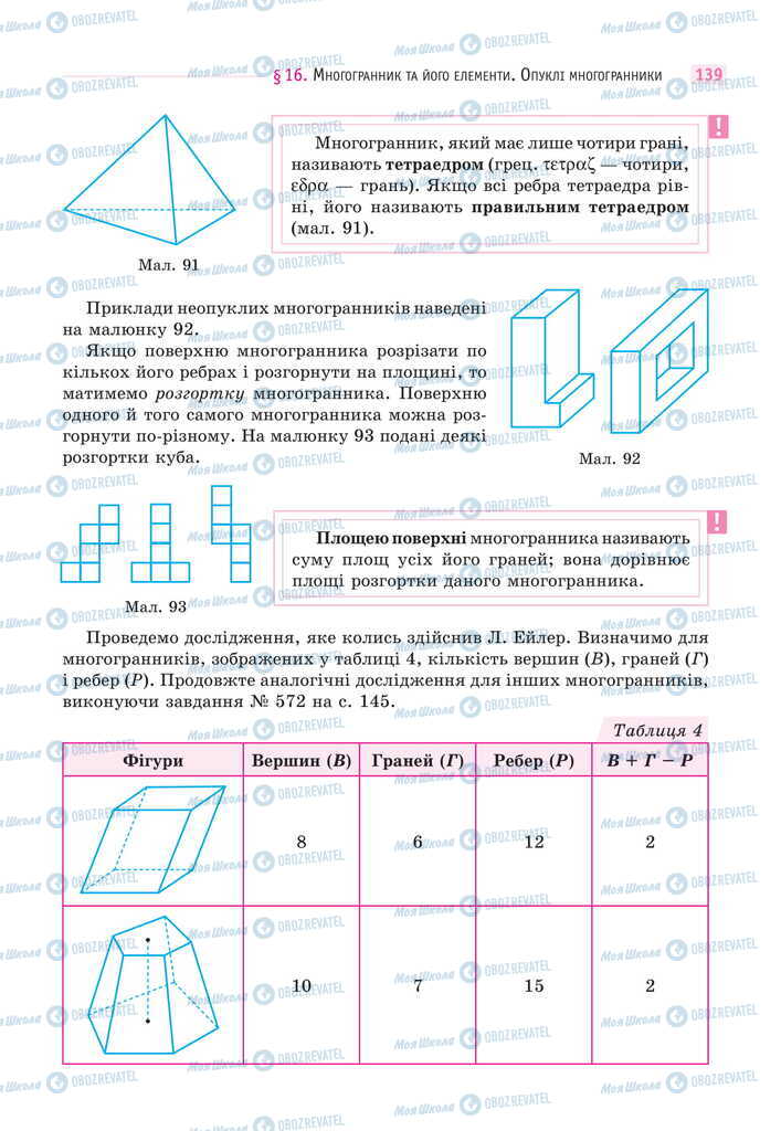Учебники Математика 11 класс страница 139
