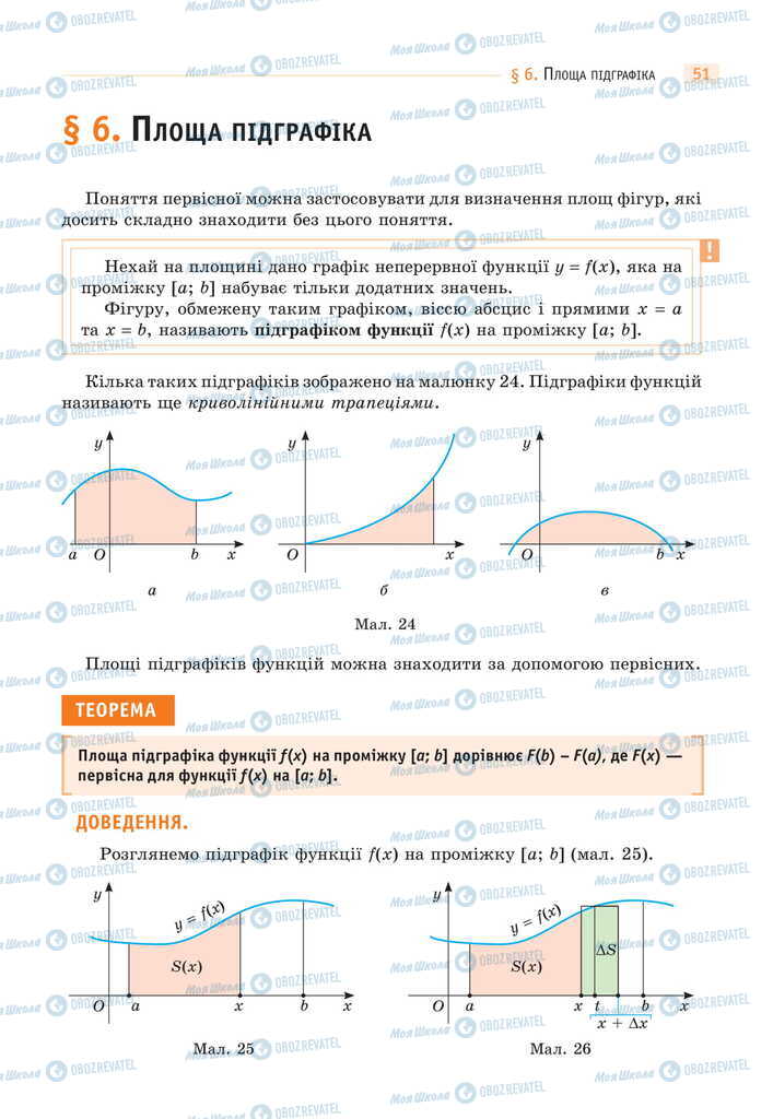 Учебники Математика 11 класс страница  51