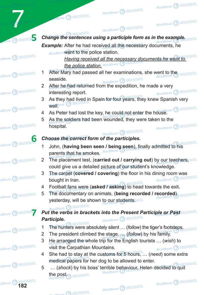 Підручники Англійська мова 11 клас сторінка 182