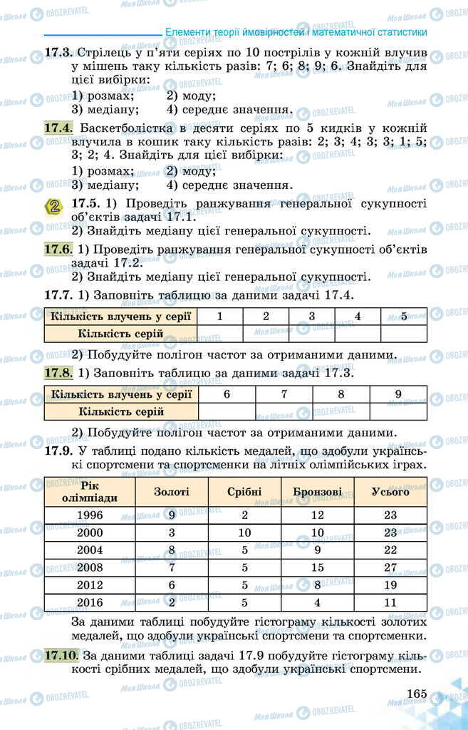 Учебники Математика 11 класс страница 165