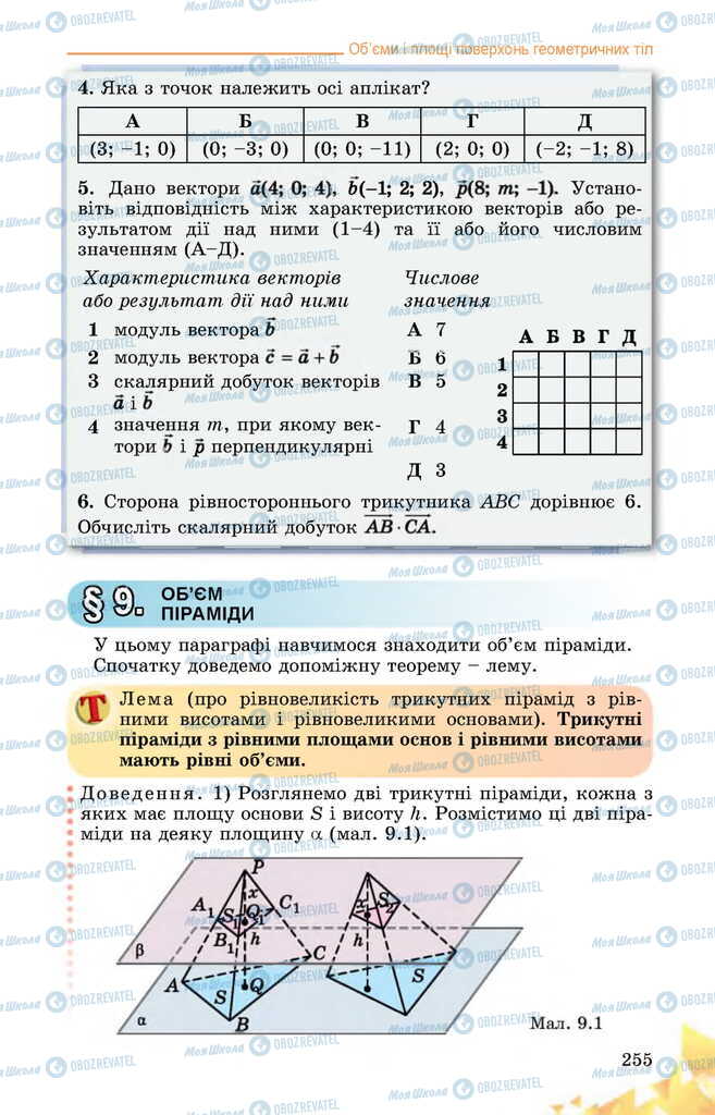 Учебники Математика 11 класс страница  255