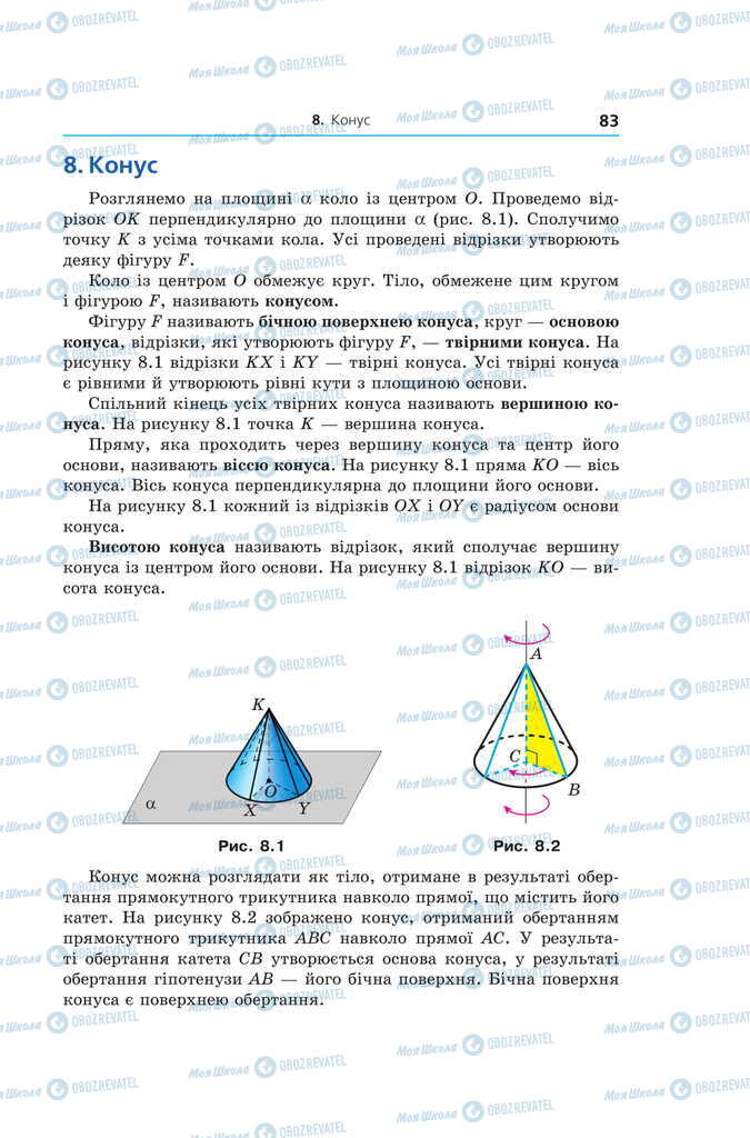Підручники Геометрія 11 клас сторінка  83