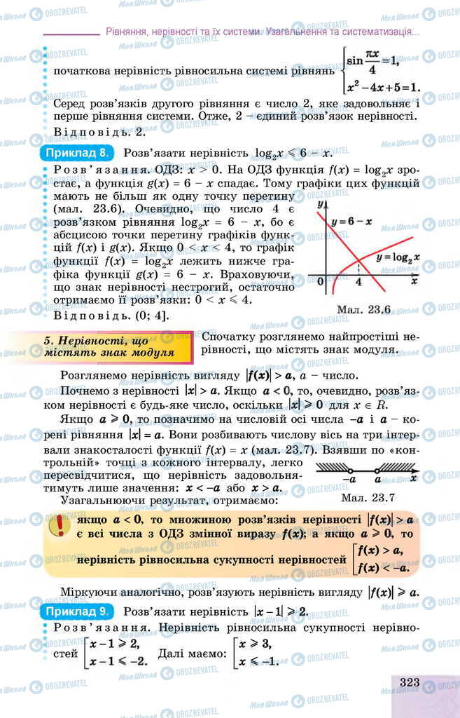 Учебники Алгебра 11 класс страница 323