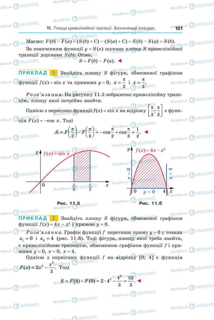 Підручники Алгебра 11 клас сторінка 101