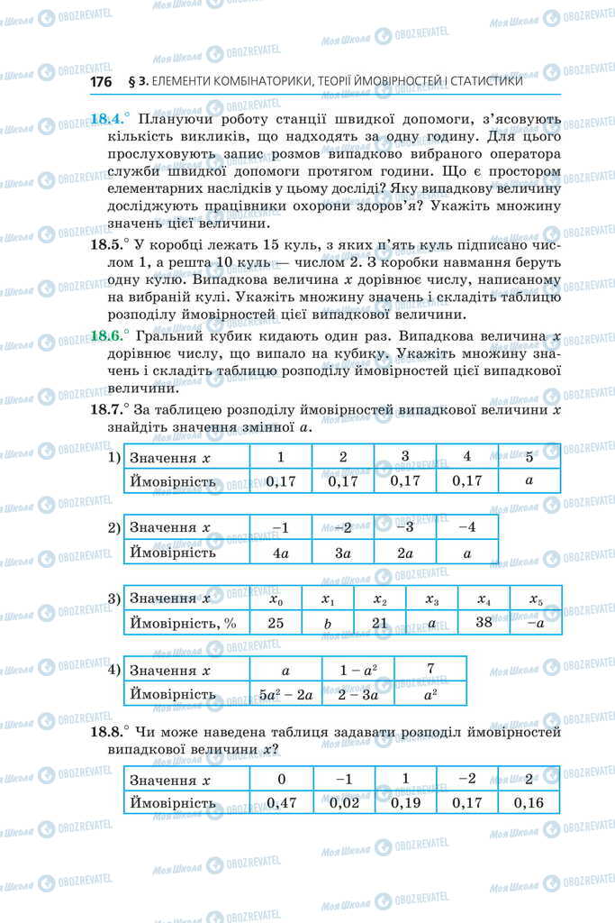 Учебники Алгебра 11 класс страница 176