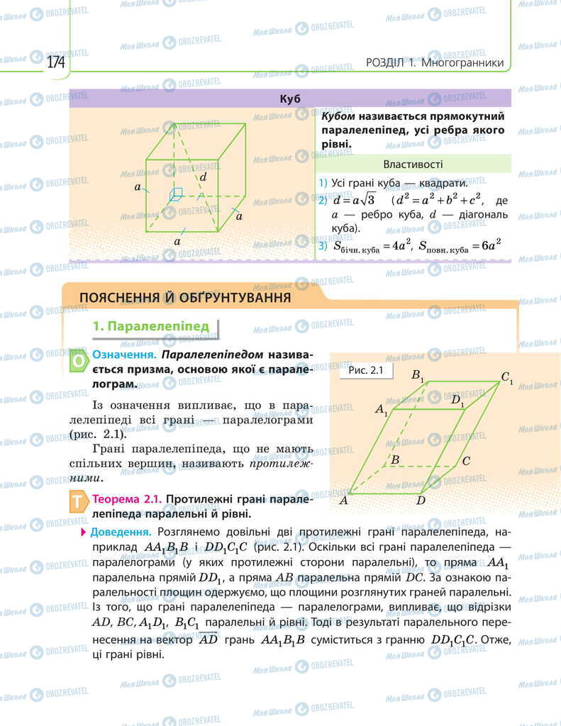 Підручники Математика 11 клас сторінка 174