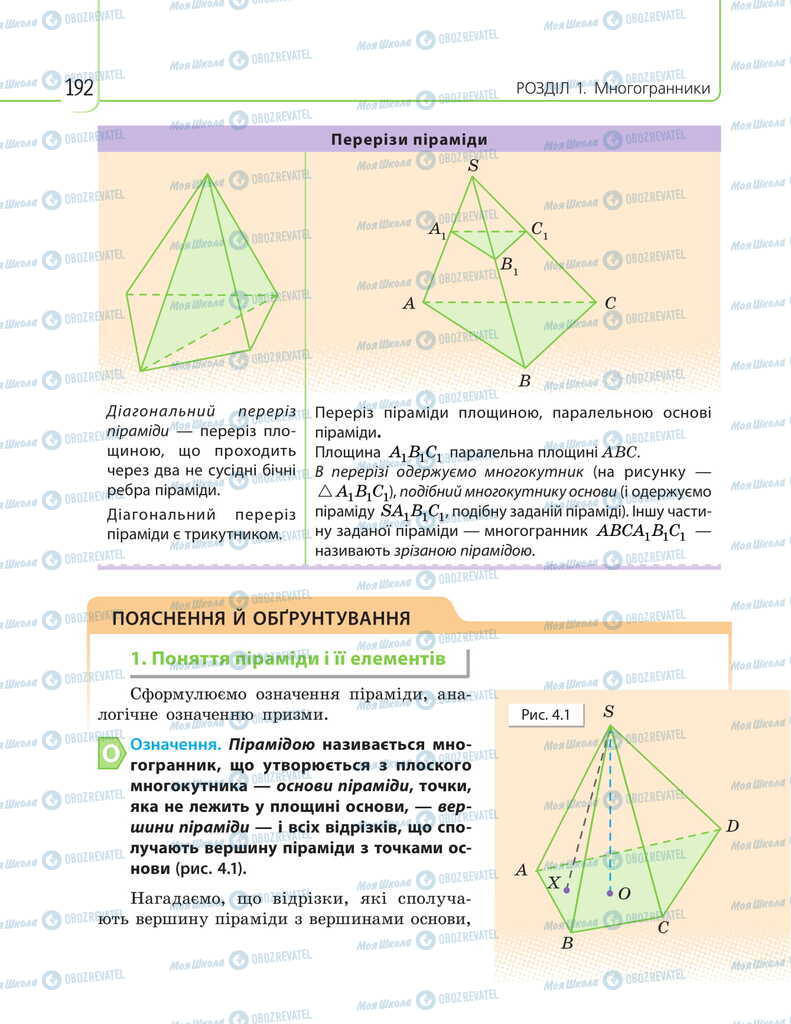 Підручники Математика 11 клас сторінка 192