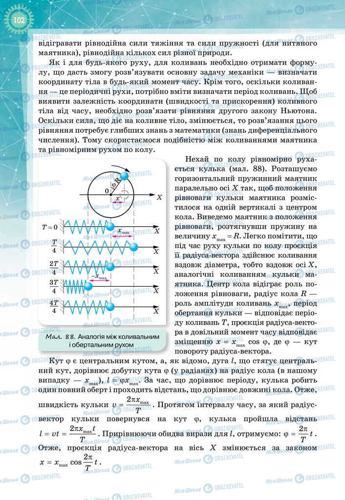 Підручники Фізика 11 клас сторінка 102