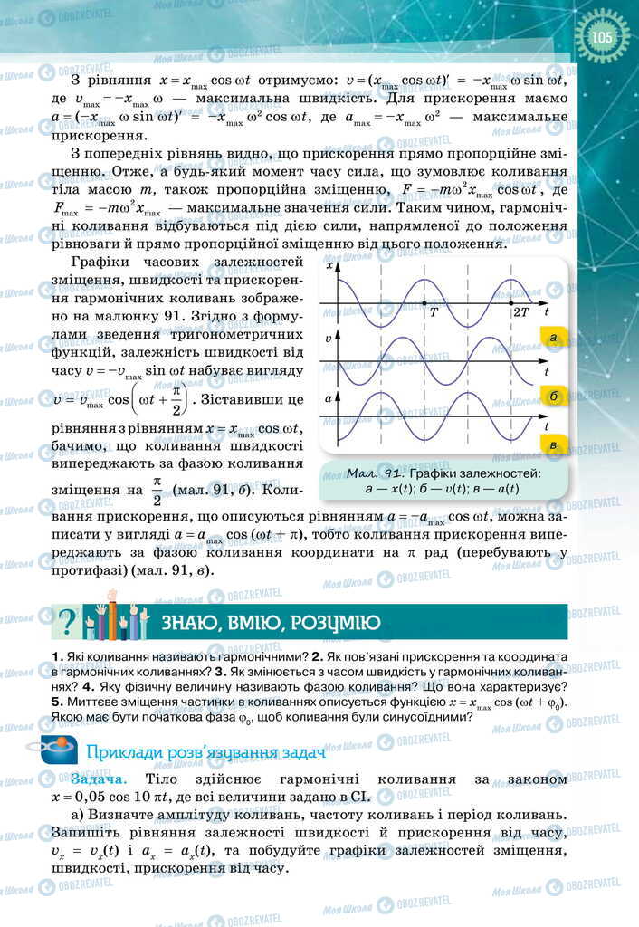 Учебники Физика 11 класс страница 105