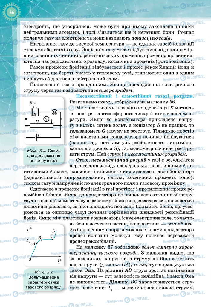 Підручники Фізика 11 клас сторінка 66