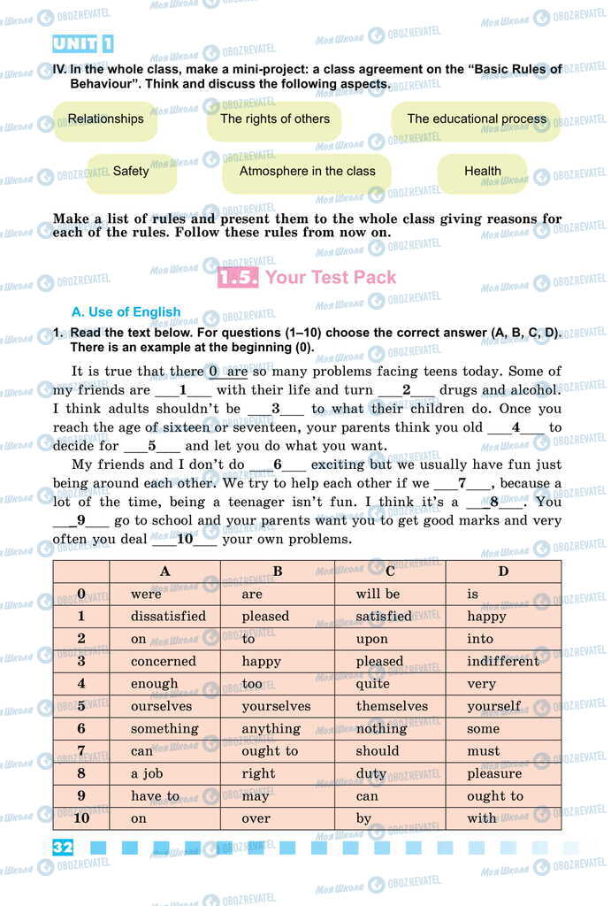 Учебники Английский язык 11 класс страница 32