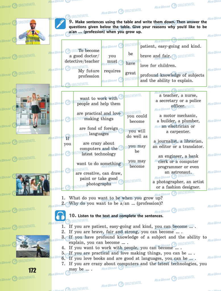 Учебники Английский язык 11 класс страница 172