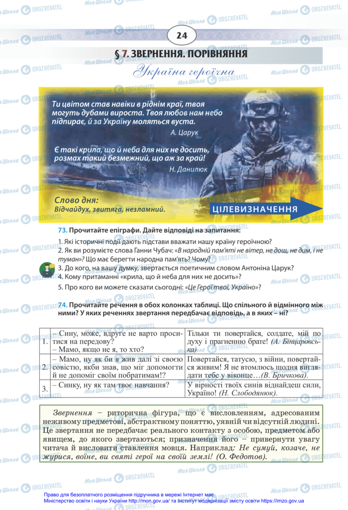 Учебники Укр мова 11 класс страница 24