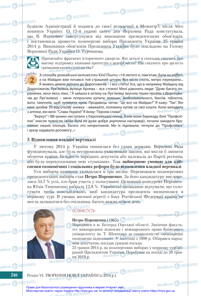 Учебники История Украины 11 класс страница 246