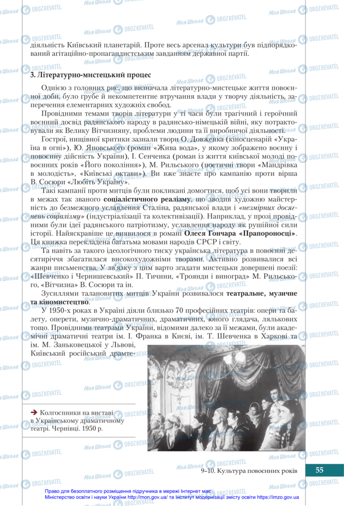 Підручники Історія України 11 клас сторінка 55