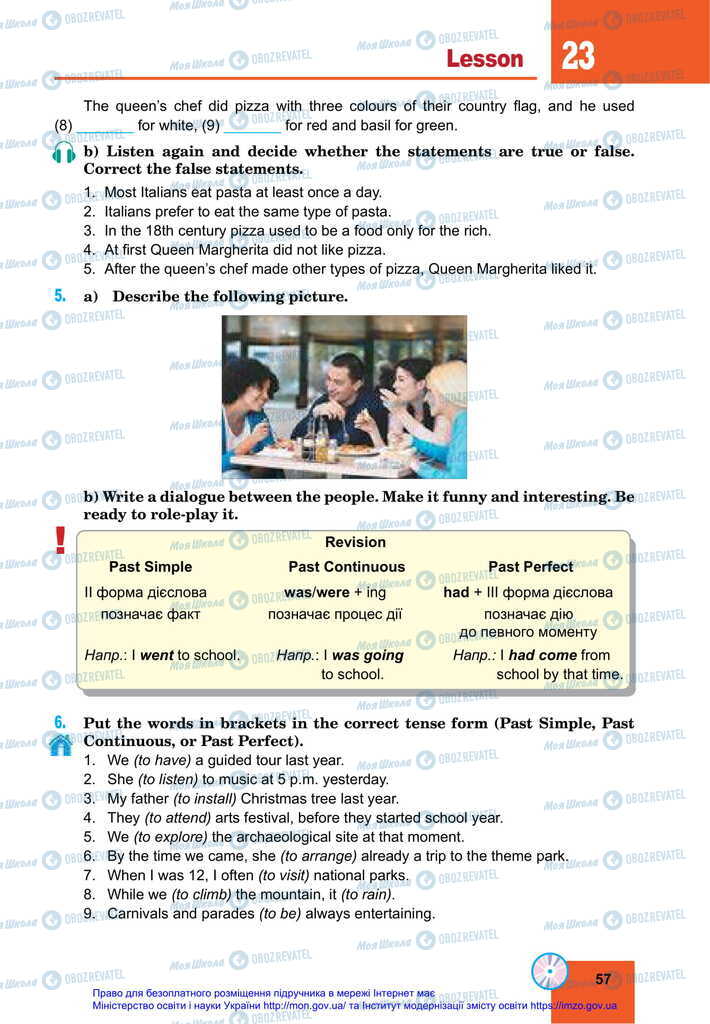 Підручники Англійська мова 11 клас сторінка 57