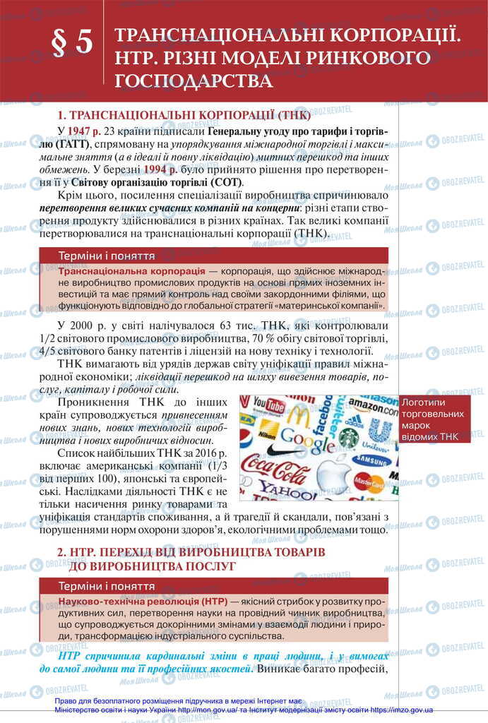 Підручники Всесвітня історія 11 клас сторінка 37