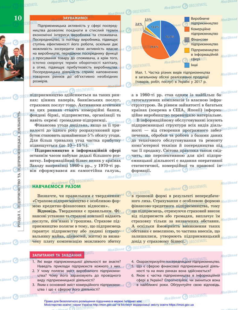 Підручники Економіка 11 клас сторінка 10