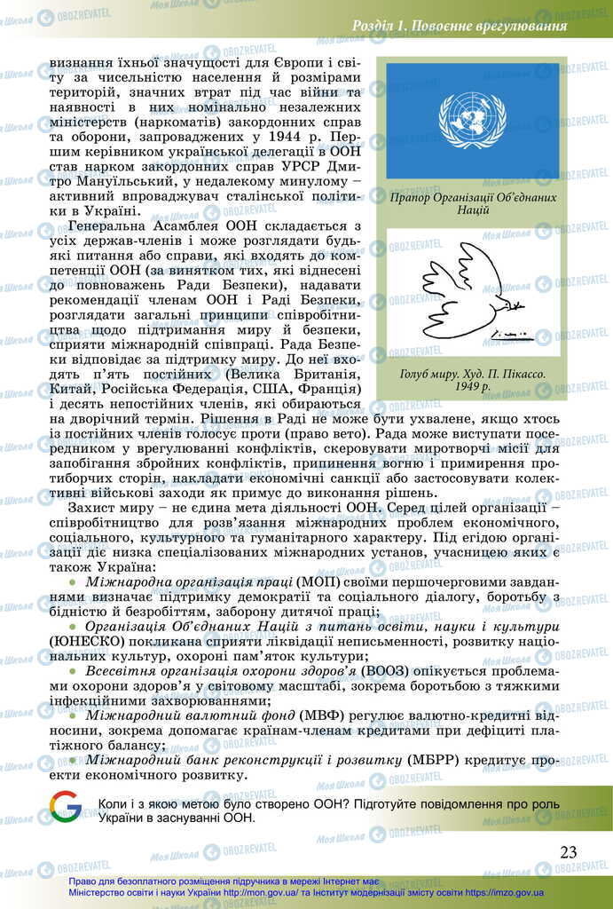 Підручники Історія України 11 клас сторінка 23