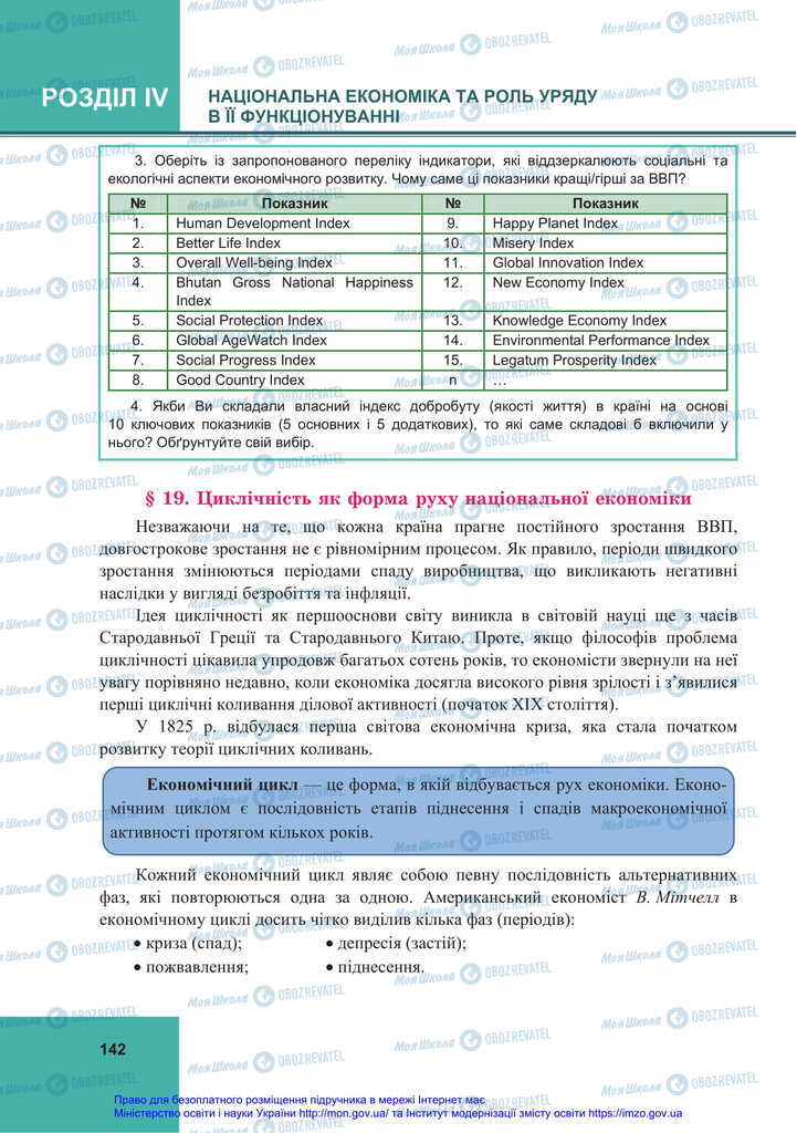 Учебники Экономика 11 класс страница 142