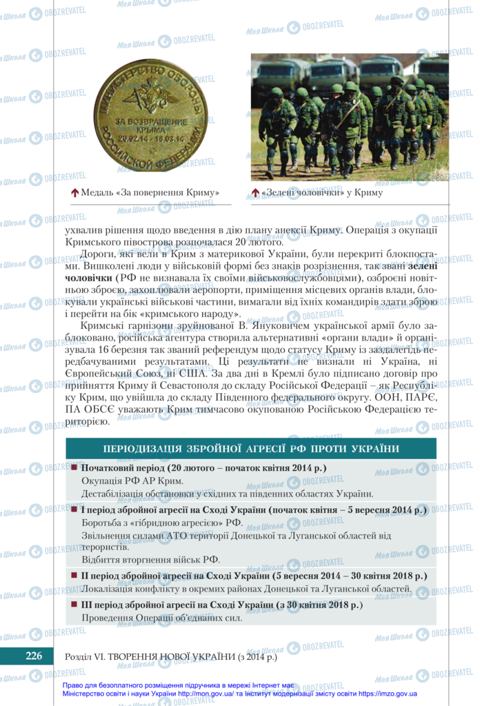 Підручники Історія України 11 клас сторінка 226