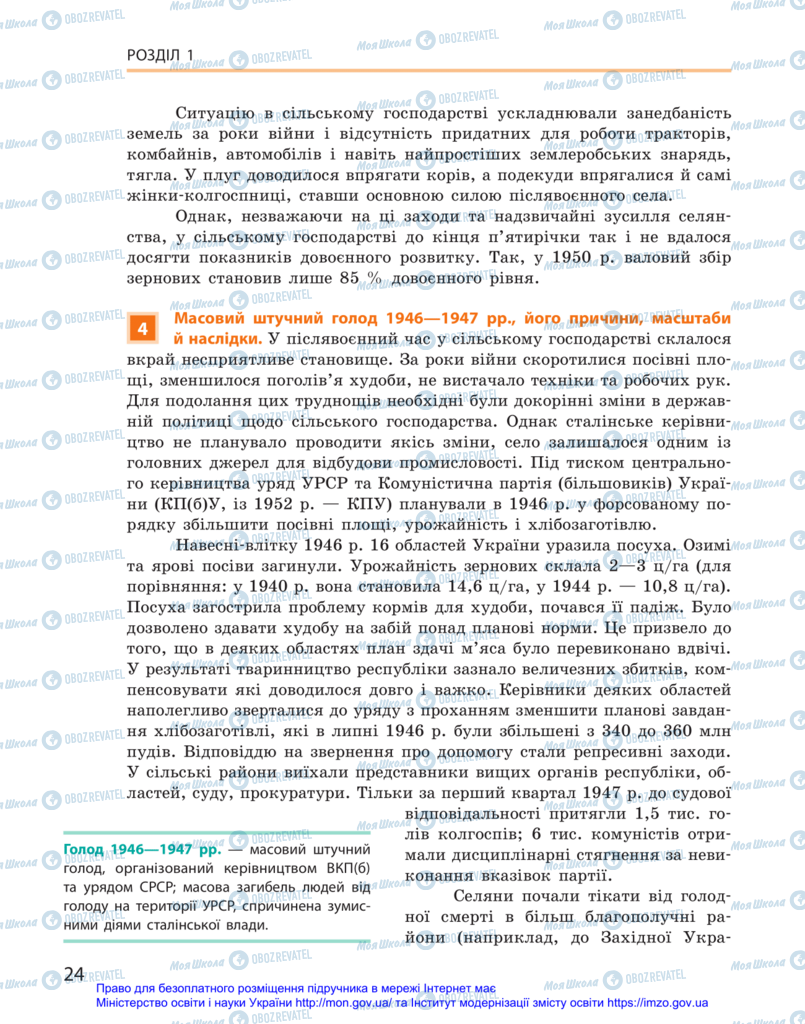 Підручники Історія України 11 клас сторінка 24