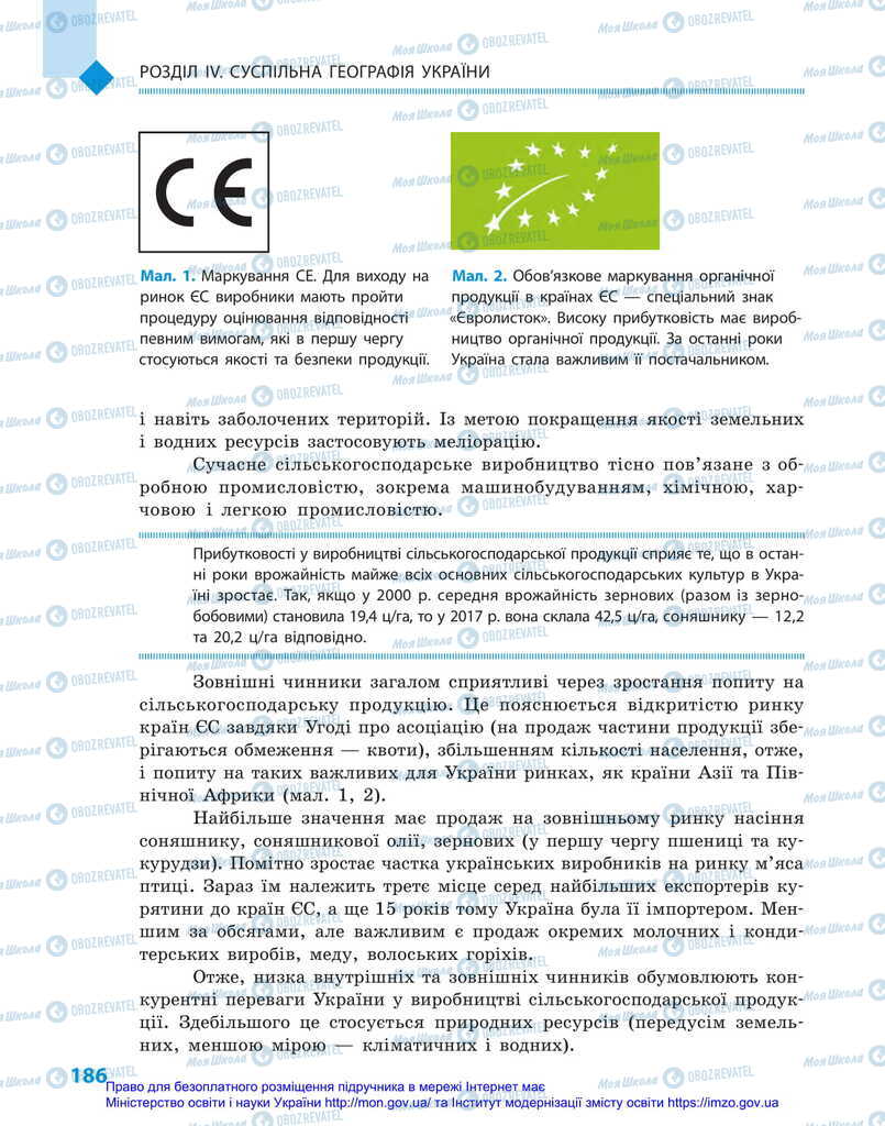 Учебники География 11 класс страница 186