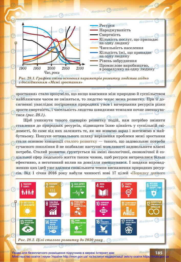 Підручники Біологія 11 клас сторінка 185