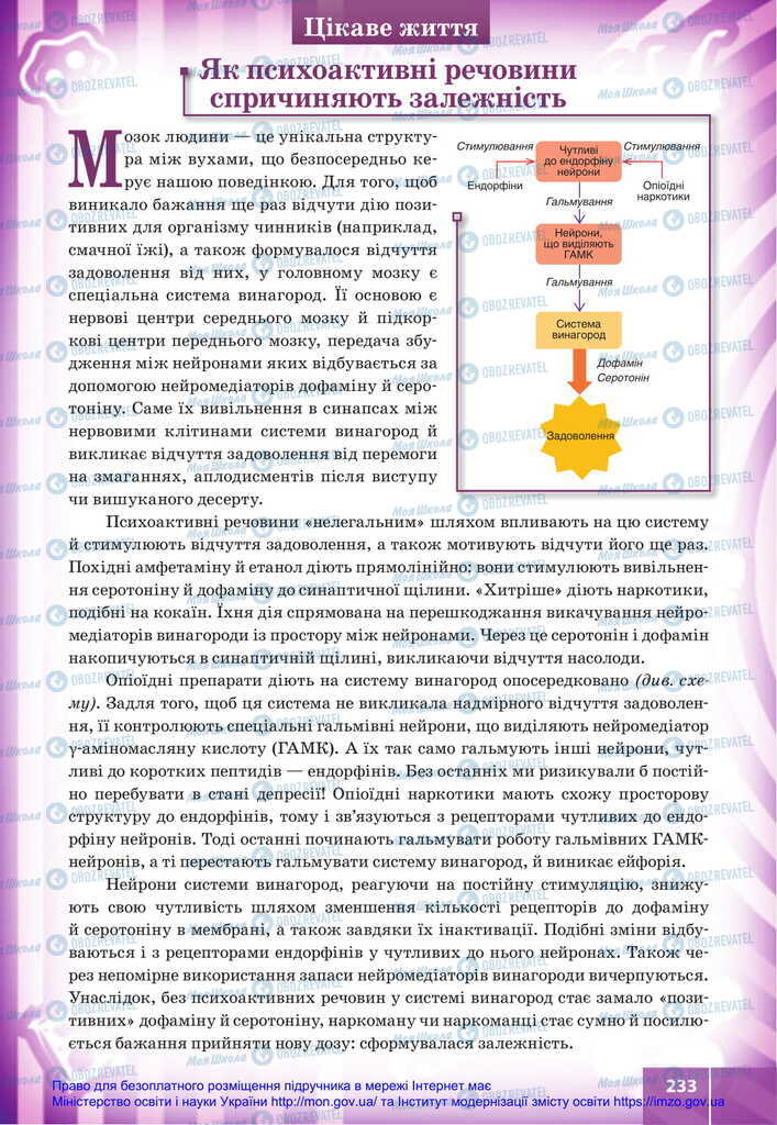 Підручники Біологія 11 клас сторінка 233