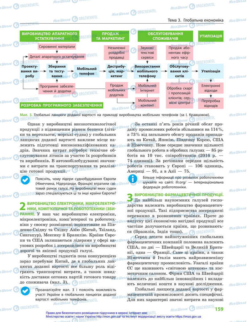 Учебники География 11 класс страница 159