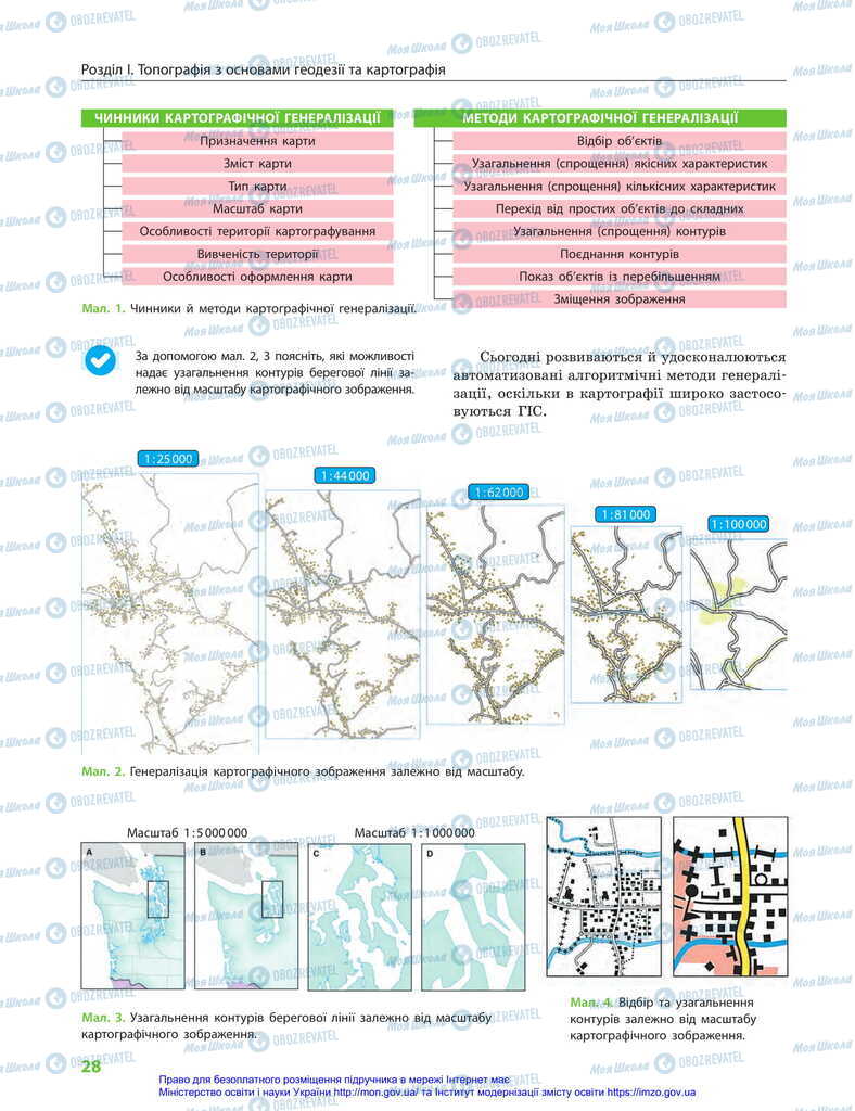 Підручники Географія 11 клас сторінка 28