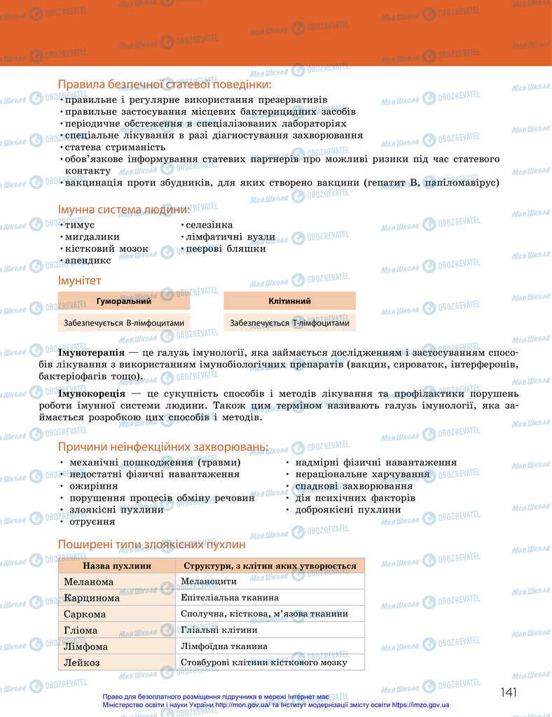 Учебники Биология 11 класс страница 141