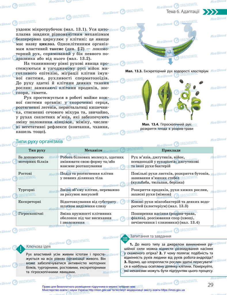 Учебники Биология 11 класс страница 29