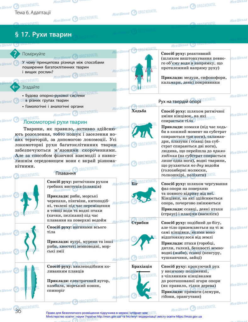 Учебники Биология 11 класс страница 36