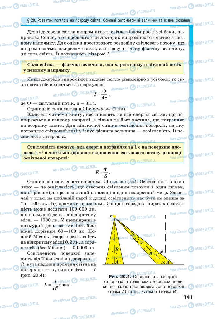Підручники Фізика 11 клас сторінка 141