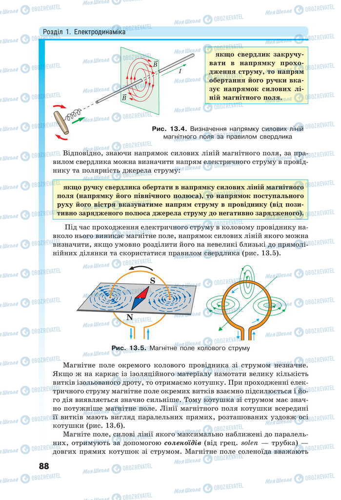 Підручники Фізика 11 клас сторінка 88