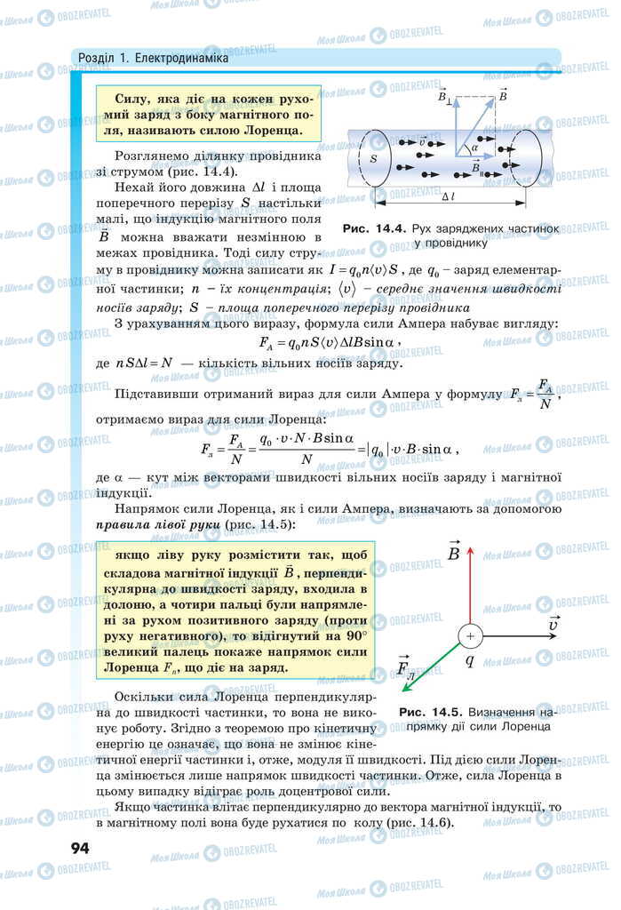 Учебники Физика 11 класс страница 94