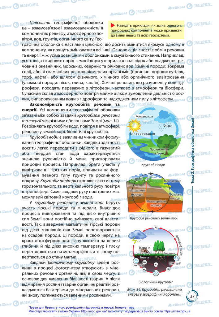 Учебники География 11 класс страница 37