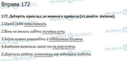 ГДЗ Укр мова 10 класс страница  172