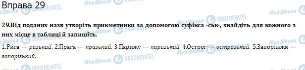 ГДЗ Українська мова 10 клас сторінка  29