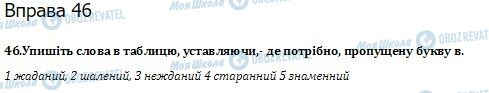 ГДЗ Українська мова 10 клас сторінка  46